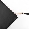 Customized Black Pouch with Wrist Strap